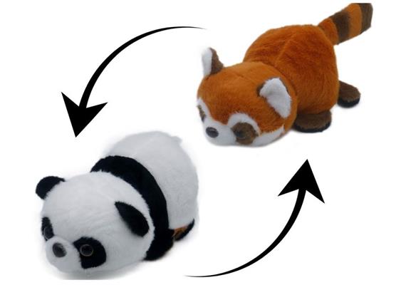 Wendeplüsch Panda - Roter Panda 25 cm