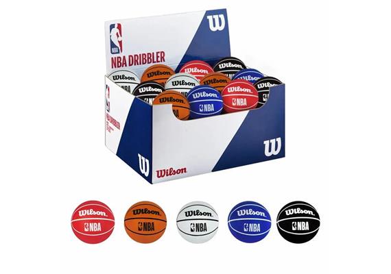 Wilson Basketball NBA Dribbler Mini 5fach sortiert