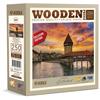 Wooden City Puzzle Holz L CH Kapellbrücke 250 Teile