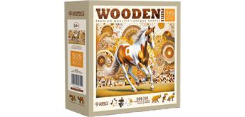 Wooden City Puzzle Holz L Elegant Horse 505 Teile