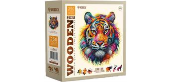 Wooden City Puzzle Holz L Soft Tiger 250 Teile