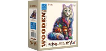 Wooden City Puzzle Holz M Soft Cat 150 Teile