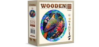 Wooden City - Puzzle Holz XL Colorful Bird 505 Teile